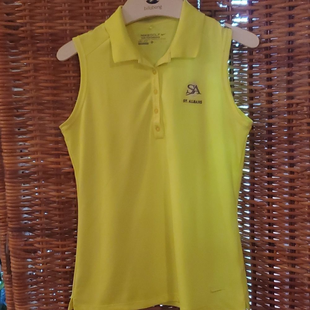 St. Albans Alexandria Ohio Golf Polo Tank M Nike Dri Fit